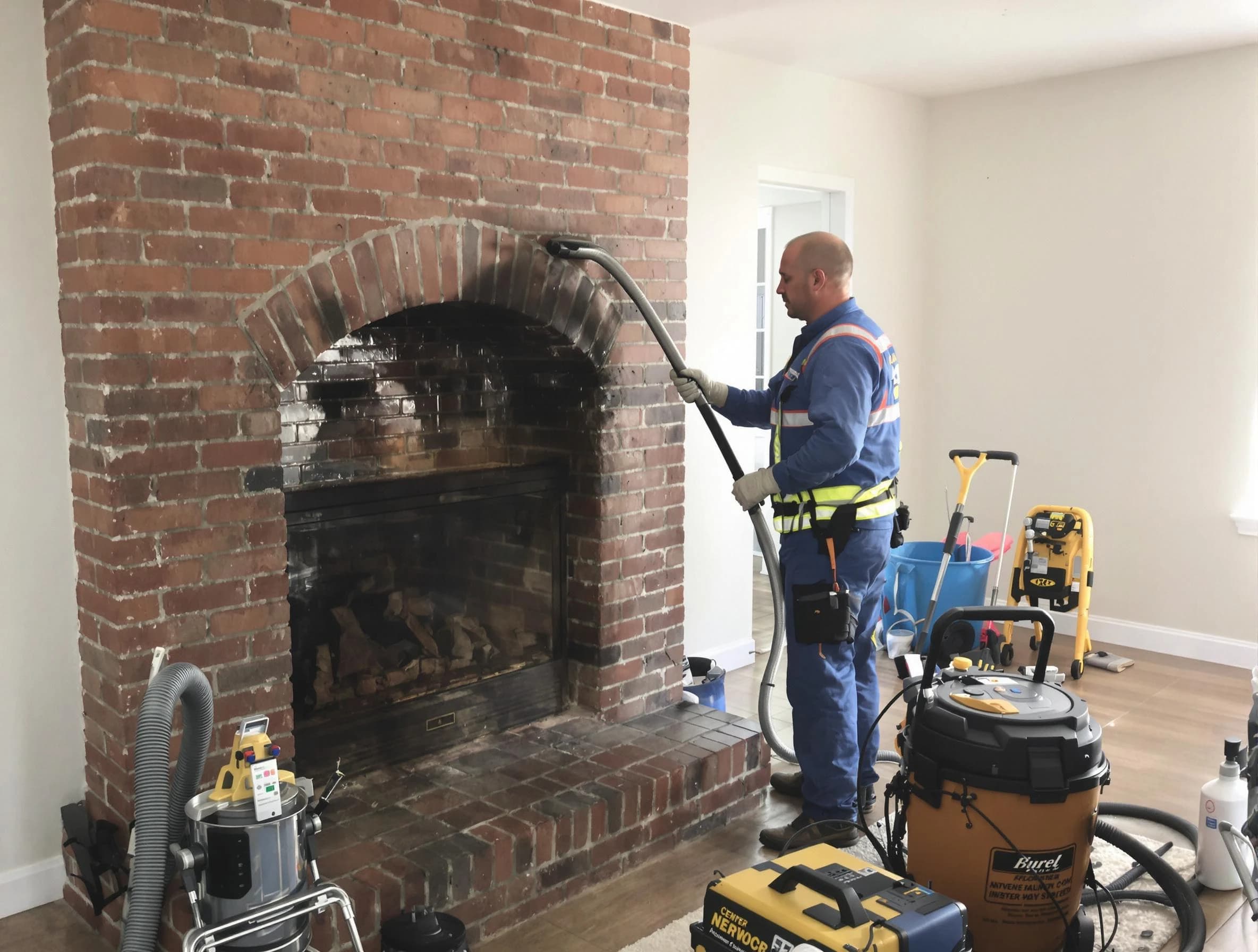 Bayonne Chimney Sweep expert performing detailed chimney sweep in Bayonne, NJ