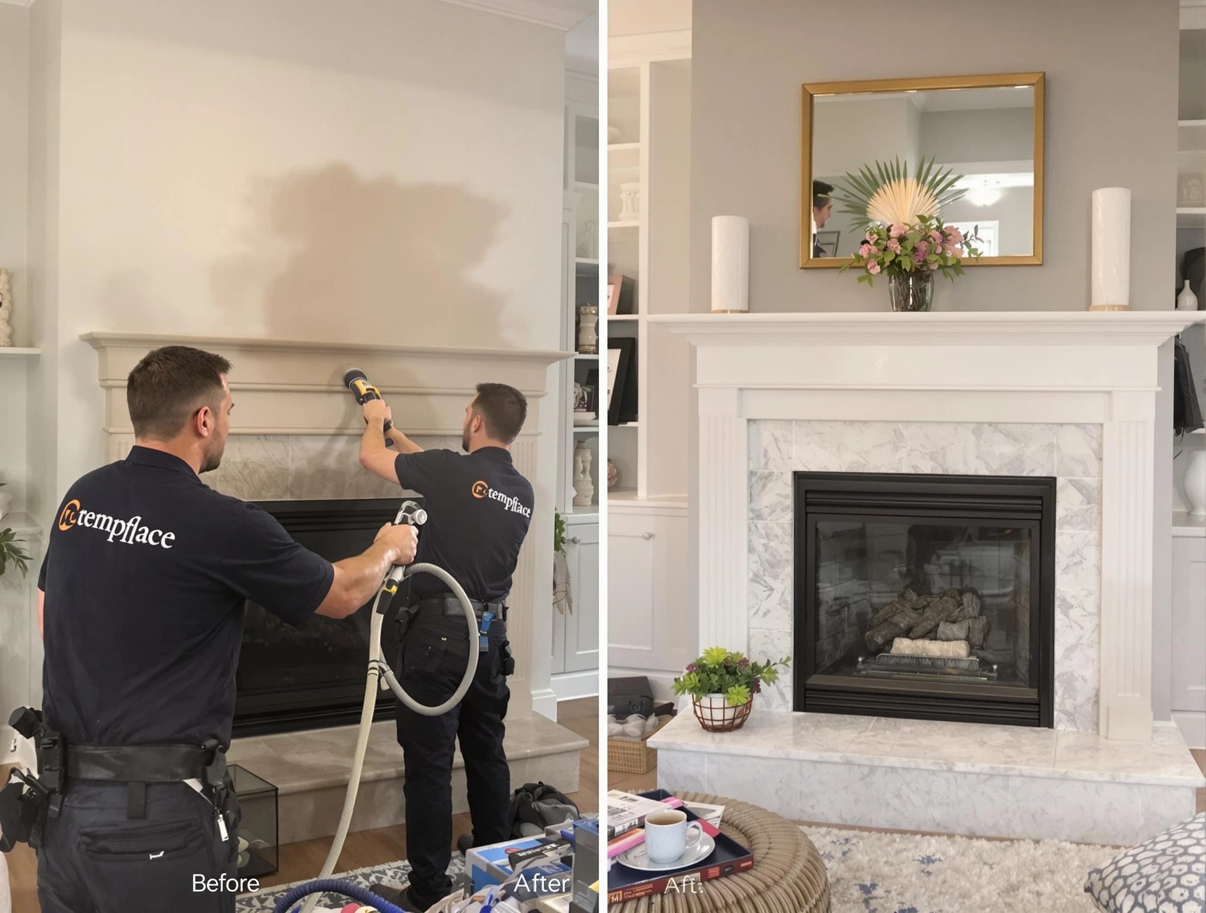 Professional soot removal by Bayonne Chimney Sweep team in Bayonne, NJ