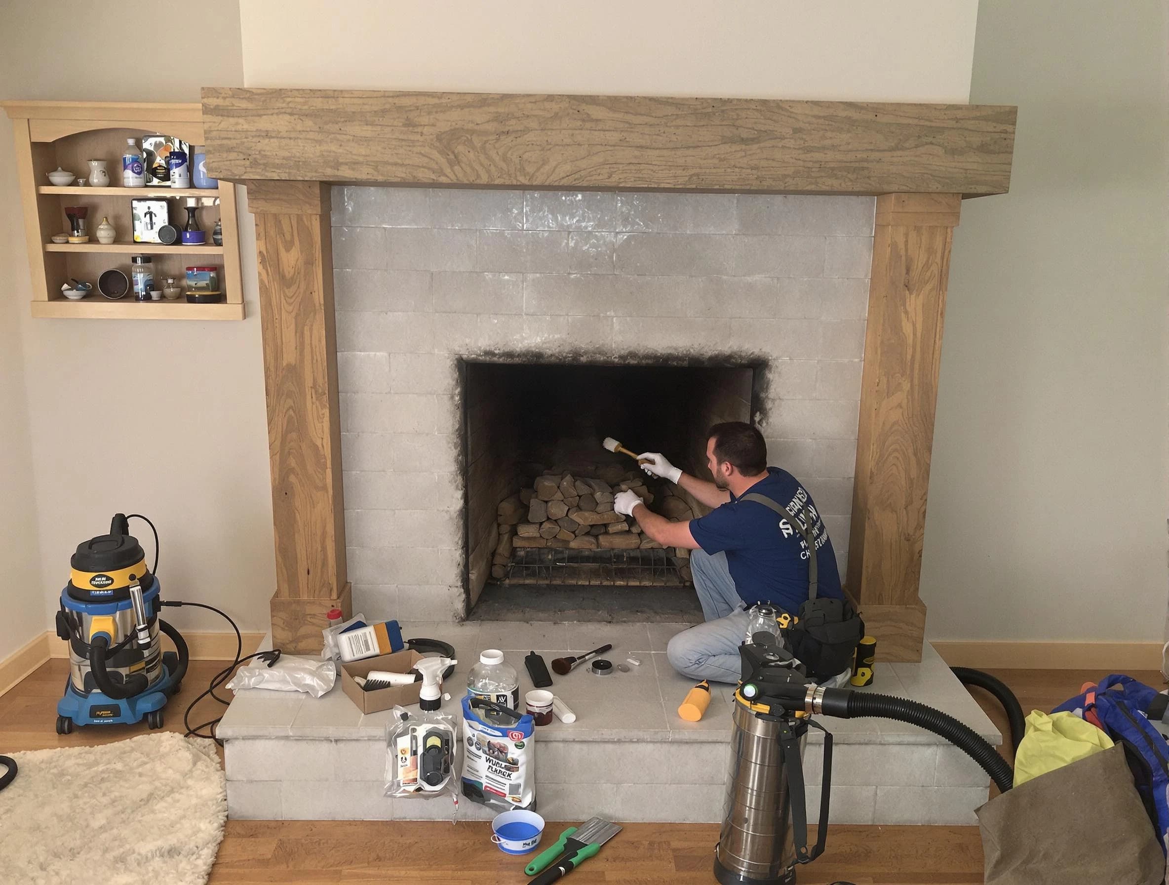 Detailed creosote removal process by Bayonne Chimney Sweep in Bayonne, NJ