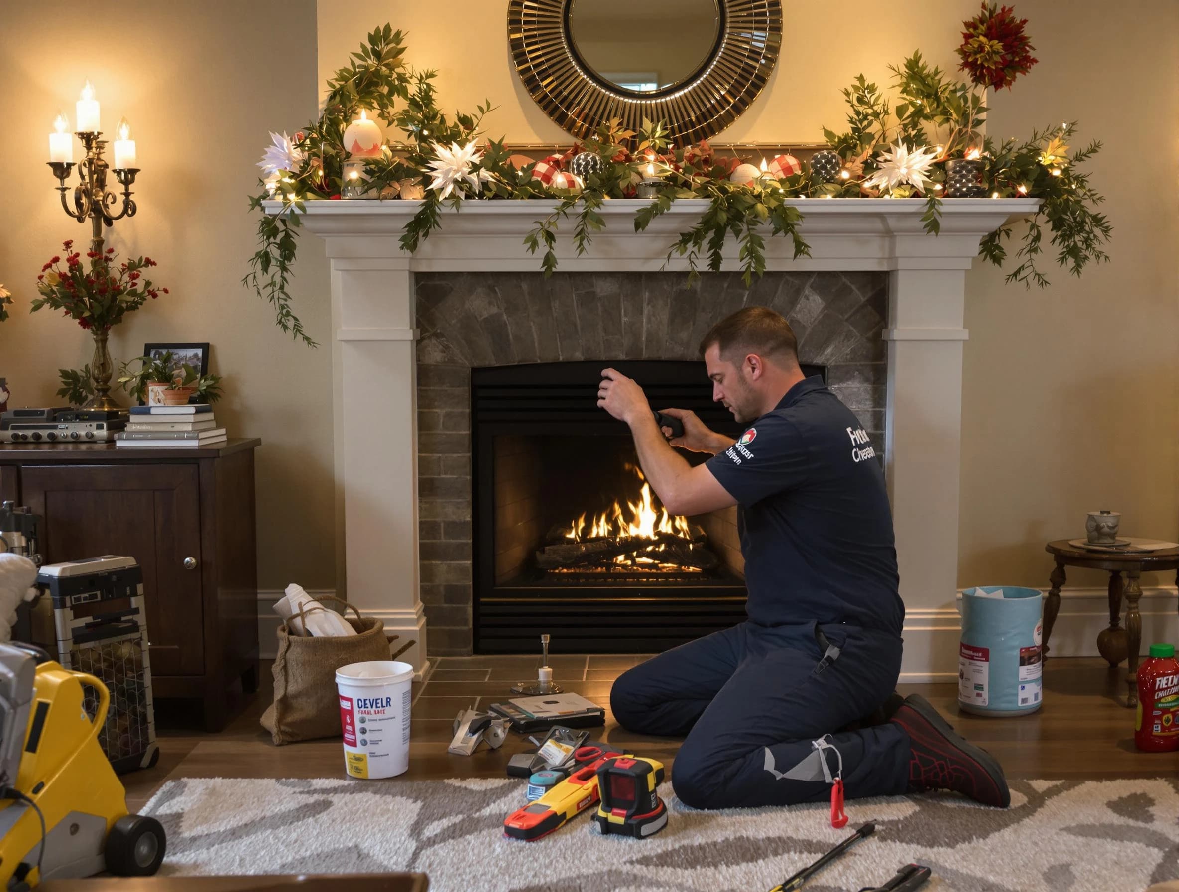 Bayonne Chimney Sweep offering fireplace maintenance services in Bayonne, NJ