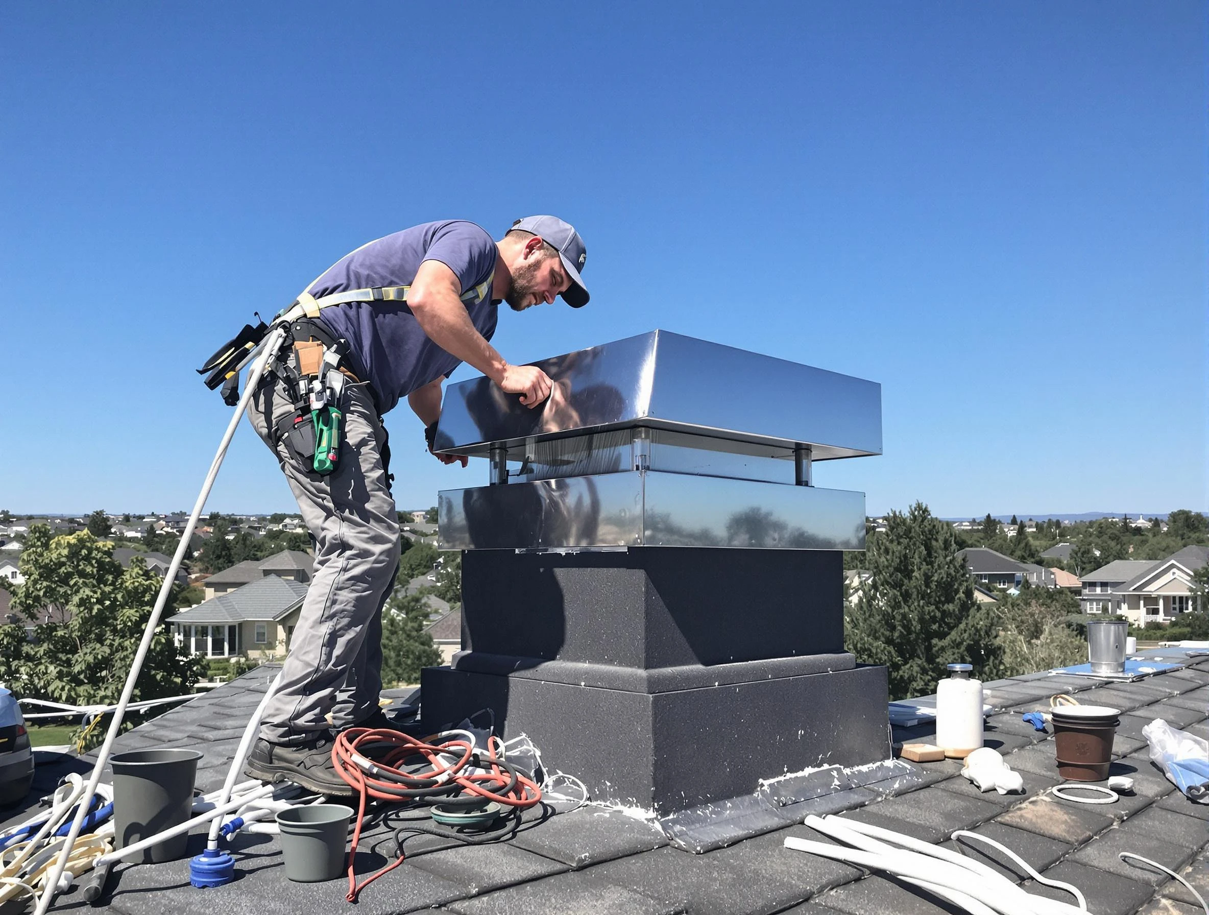 Chimney Cap Services in Bayonne